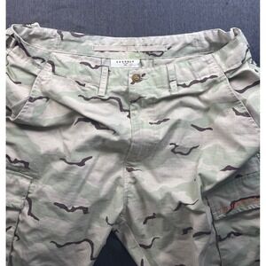 YOUNG LA XXL Cargo Pants Camo Adjustable Waistband Tactical Outdoor